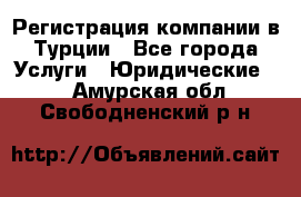 Регистрация компании в Турции - Все города Услуги » Юридические   . Амурская обл.,Свободненский р-н